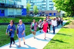 Espace public pour femmes en toute sécurité.