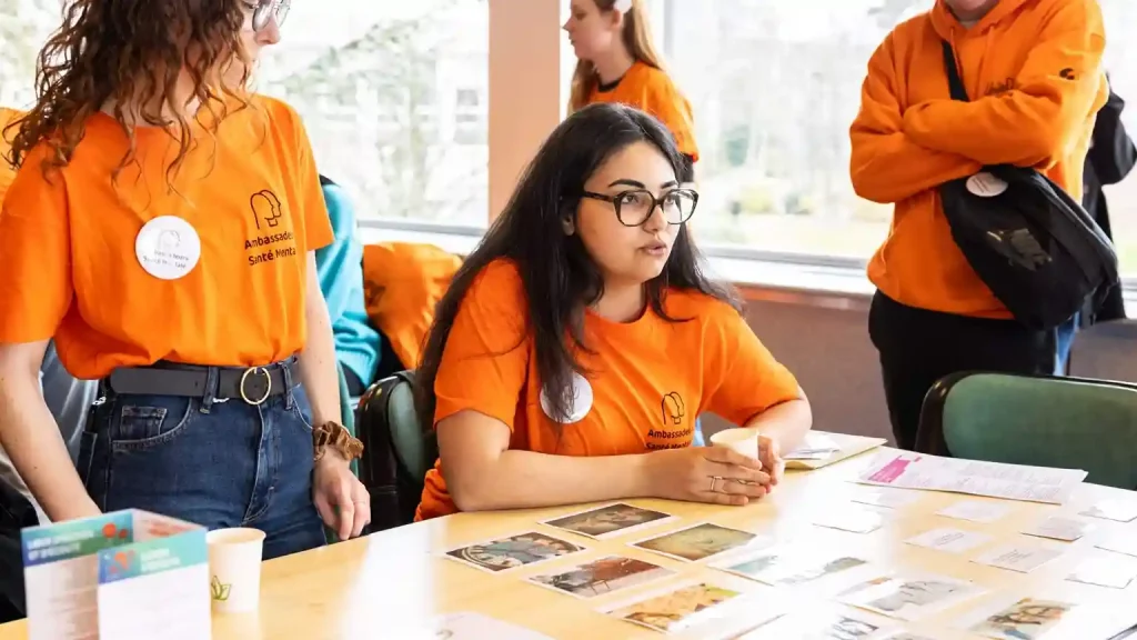 Ambassadeurs santé mentale : soutien et sensibilisation.