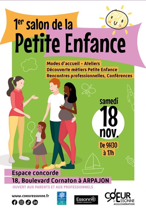 Salon PE dédié à la petite enfance.