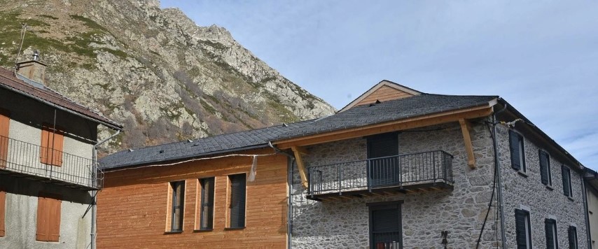 Maison des Cimes, un refuge montagnard.